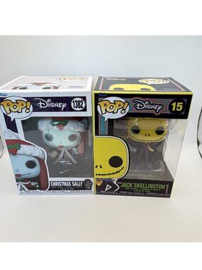Funko Pop Bundle Jack Skellington & Sally Disney Nightmare Before Christmas